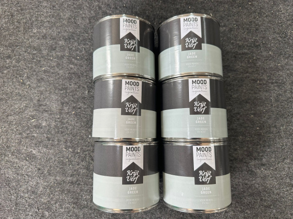 6x Jade Green 0,5L verf – kavel bij XL Auctions
