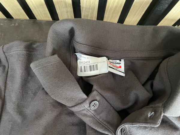 Tricorp PPF180 Fitted Poloshirt Donkergrijs – Maat XL – foto 2 – kavel bij XL Auctions