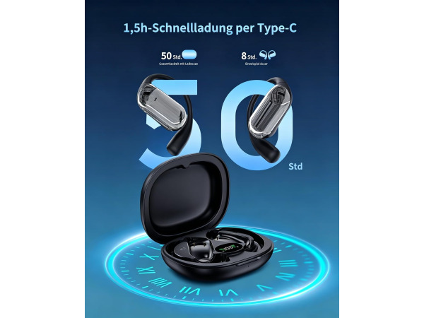 EUQQ KI vertaal oordopjes (199 talen) Bluetooth 6.2 4-in-1 – foto 4 – kavel bij XL Auctions