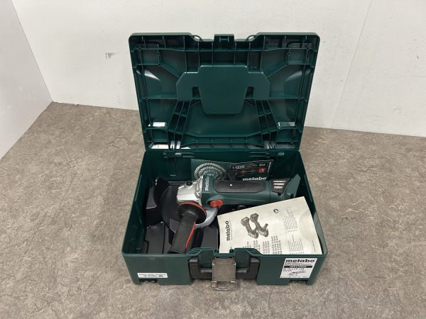 Metabo haakse slijpmachine body 18LTX125 Quick – kavel bij XL Auctions