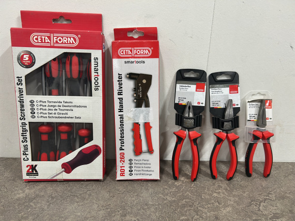 Ceta/Form handgereedschap set 5-delig – kavel bij XL Auctions