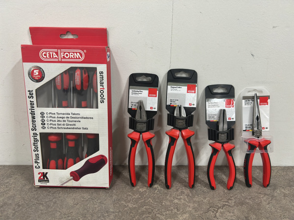 CetaForm handgereedschap set 5-delig – kavel bij XL Auctions