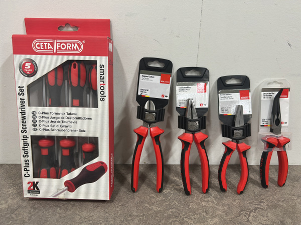 CetaForm handgereedschap set 5-delig – kavel bij XL Auctions
