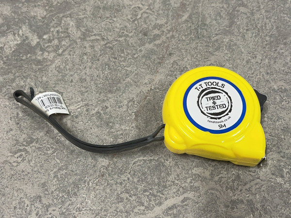 10x Tried + Tested rolmaat 5 meter – kavel bij XL Auctions