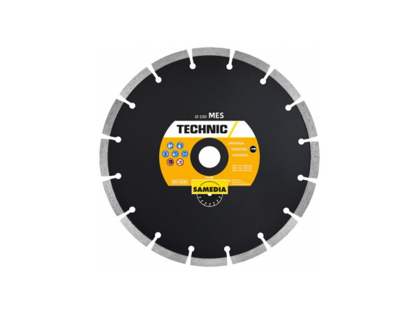 7x Samedia diamantslijpschijf ø115mm Technic beton – kavel bij XL Auctions