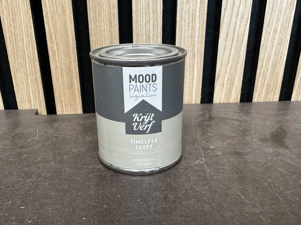 24x Moodpaints Krijtverf Timeless Taupe 100ML – foto 4 – kavel bij XL Auctions