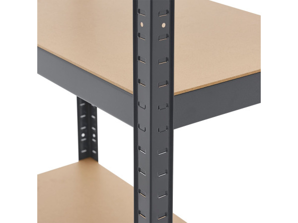 2 stuks Magazijnstelling / Opbergrek - Easy - Grijs – foto 4 – kavel bij XL Auctions