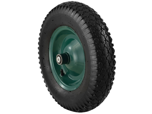 Kruiwagen 100 Liter - Luchtbanden - Zilver - Max. 210 KG – foto 9 – kavel bij XL Auctions