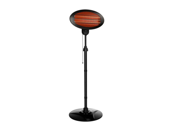 Infraroodstraler / Staande Heater - 2000W - Zwart – foto 5 – kavel bij XL Auctions