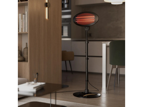 Infraroodstraler / Staande Heater - 2000W - Zwart – foto 7 – kavel bij XL Auctions