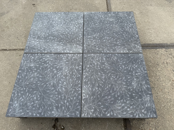 40,32 M2 Keramische Tegel Flower Decor 60x60x4 Cm