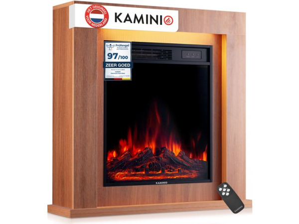 Matti Modern 32 Elektrische Haard – Eiken – kavel bij XL Auctions