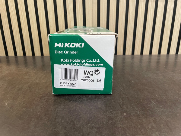HiKOKI G13BYWQZ haakse slijper 125 mm – 1700W – 230V – foto 3 – kavel bij XL Auctions