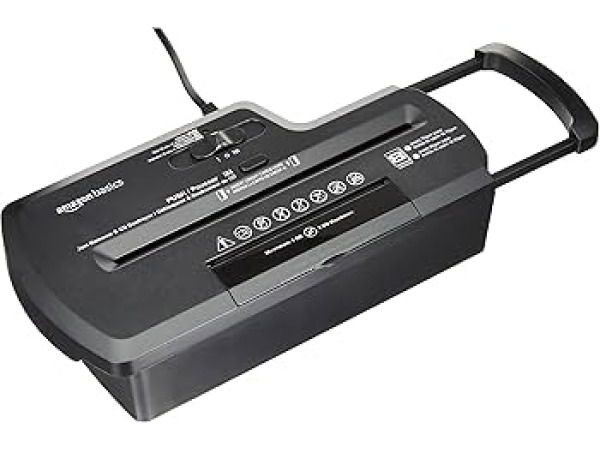 Amazon Basics Papierversnipperaar - 7-8 vellen – foto 2 – kavel bij XL Auctions