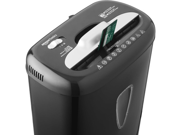 Amazon Basics Microcut papiervernietiger - 5-6 vellen – foto 4 – kavel bij XL Auctions