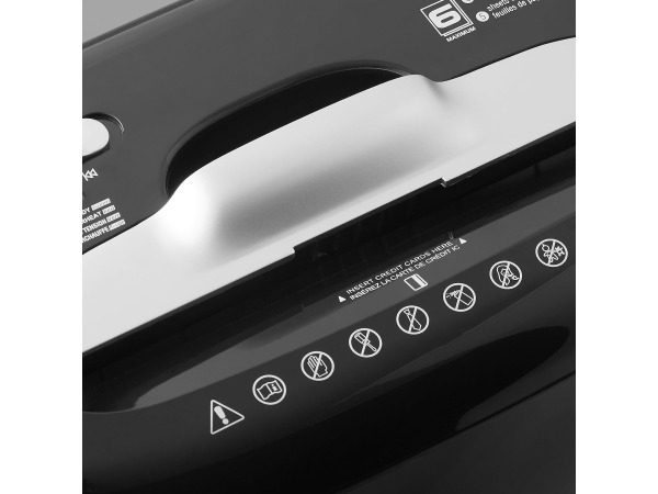 Amazon Basics Microcut papiervernietiger - 5-6 vellen – foto 5 – kavel bij XL Auctions