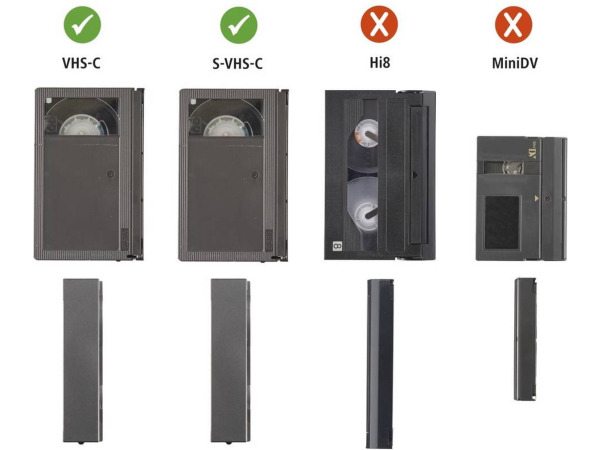 Hama Cassette-Adapter Vhs-C/Vhs Auto – foto 3 – kavel bij XL Auctions