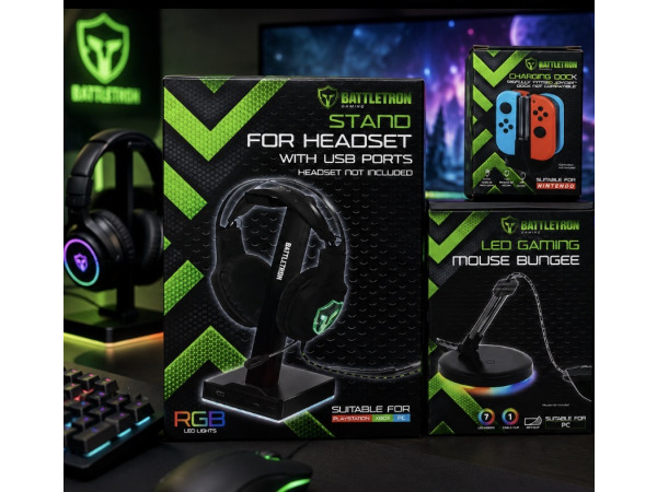 Battletron Gaming Accessoire Bundel RGB – foto 2 – kavel bij XL Auctions