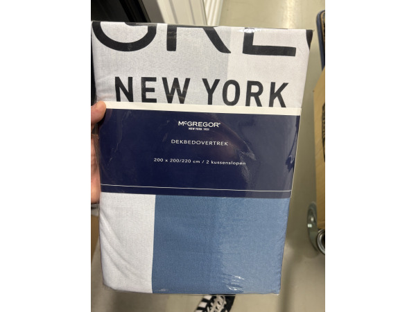 McGregor dekbedovertrek – Donkerblauw – 200×200/220 – foto 4 – kavel bij XL Auctions