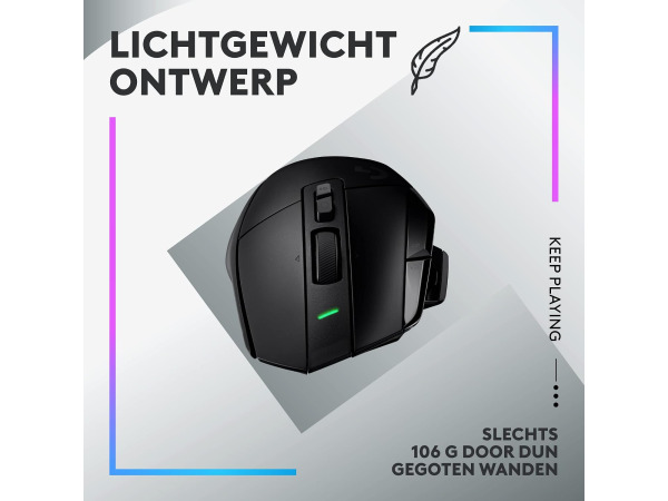 Logitech G G502 X PLUS LIGHTSPEED Draadloze RGB Gaming Muis – foto 8 – kavel bij XL Auctions