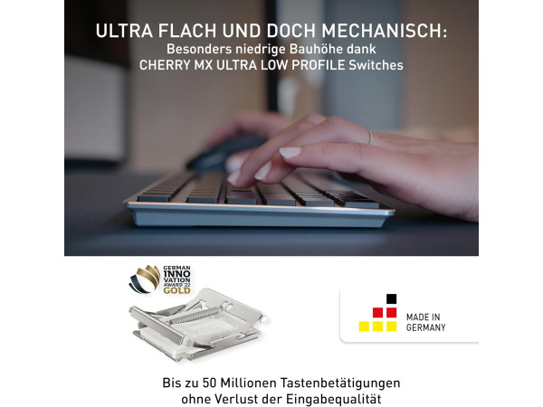 CHERRY KW X ULP 2.0 MINI - mechanisch toetsenbord (QWERTZ) – foto 2 – kavel bij XL Auctions