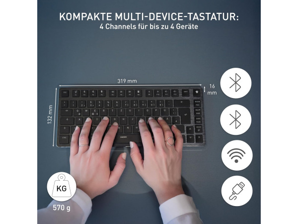 CHERRY KW X ULP 2.0 MINI - mechanisch toetsenbord (QWERTZ) – foto 3 – kavel bij XL Auctions