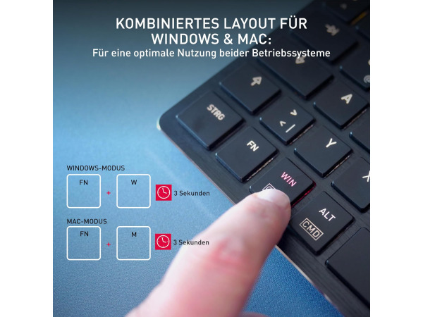 CHERRY KW X ULP 2.0 MINI - mechanisch toetsenbord (QWERTZ) – foto 4 – kavel bij XL Auctions