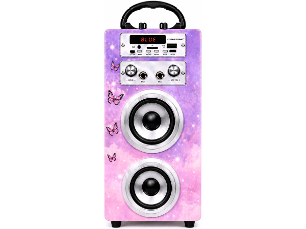 DYNASONIC Karaoke toren - Speaker - Bluetooth - USB – foto 2 – kavel bij XL Auctions