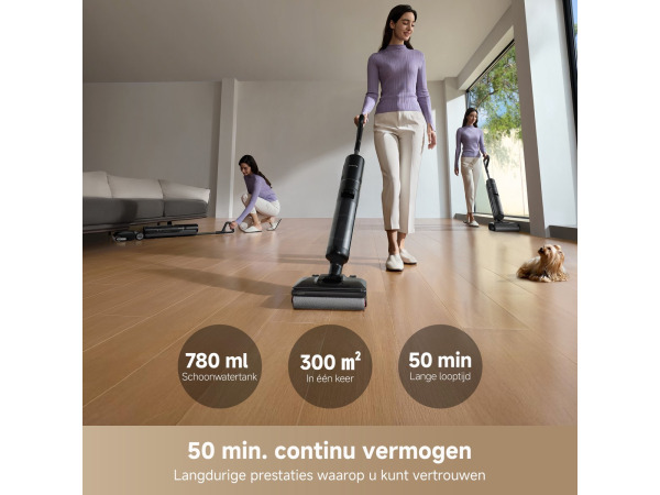 Dreame H12 Pro Flex Reach - Steelstofzuiger met dweilfunctie – foto 6 – kavel bij XL Auctions