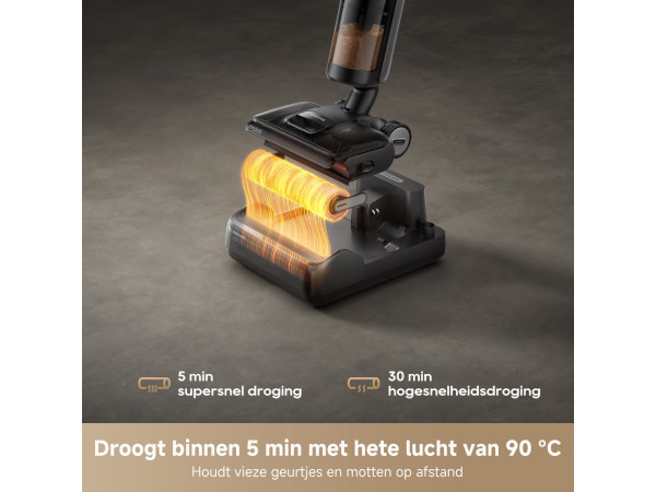 Dreame H12 Pro Flex Reach - Steelstofzuiger met dweilfunctie – foto 8 – kavel bij XL Auctions