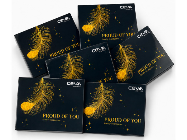 Partij van 6 Proud of You familiespellen – CEVA Logistics – kavel bij XL Auctions