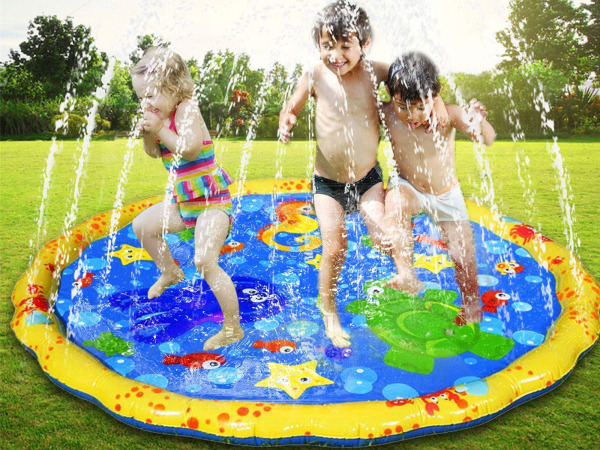 Water speelmat met fontein - 100 cm – foto 3 – kavel bij XL Auctions