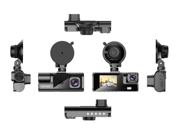 Dashcam met 3 Camera's – Full HD – Voor- en Achter camera – foto 3 – kavel bij XL Auctions