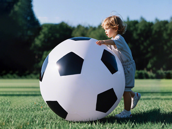 XL opblaasbare voetbal - 60 cm – foto 3 – kavel bij XL Auctions