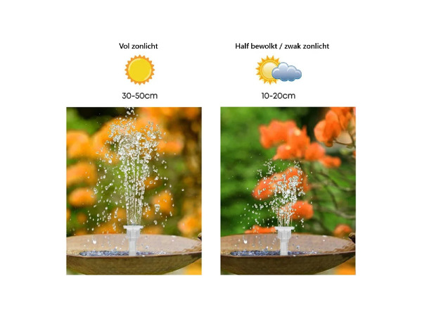 Solar led fontein met verlichting – foto 3 – kavel bij XL Auctions