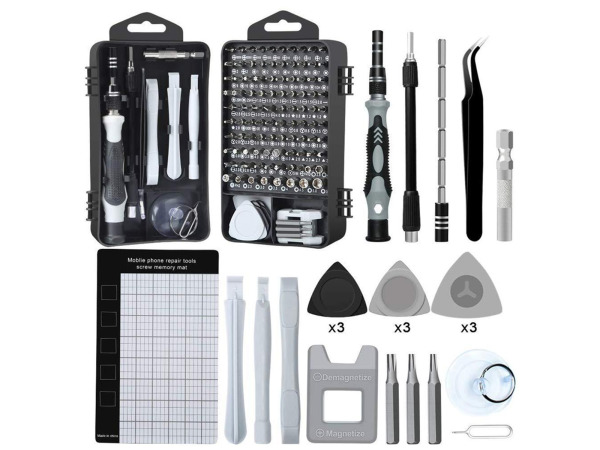 Schroevendraaier precisie tools set - 122 delig – kavel bij XL Auctions