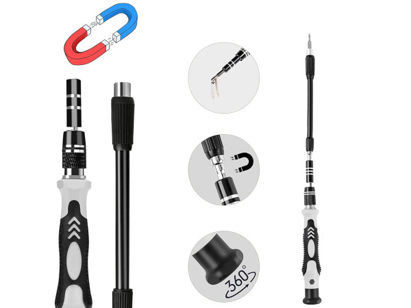 Schroevendraaier precisie tools set - 122 delig – foto 2 – kavel bij XL Auctions