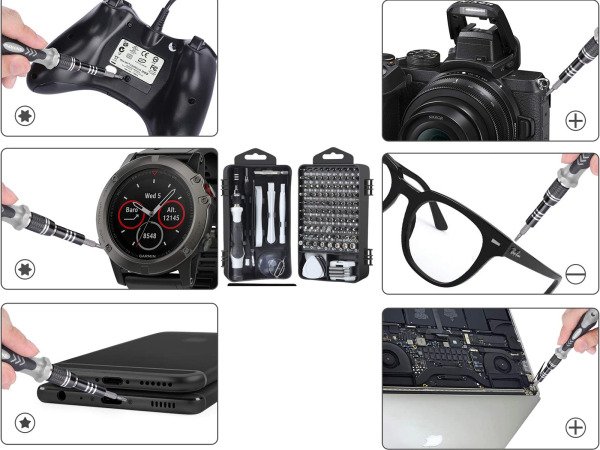 Schroevendraaier precisie tools set - 122 delig – foto 5 – kavel bij XL Auctions