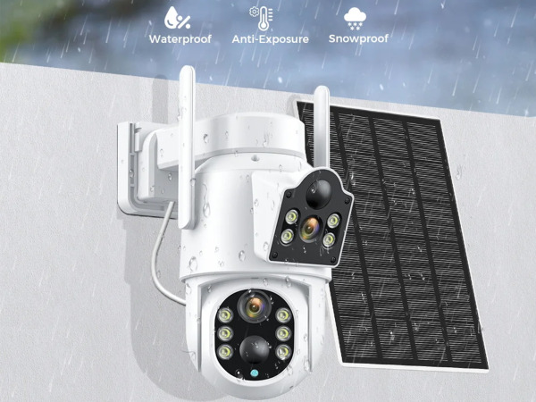 Solar camera - dual lens – foto 3 – kavel bij XL Auctions