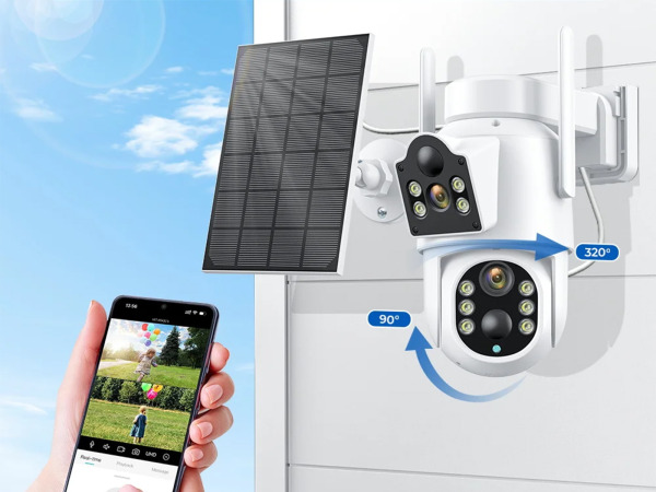 Solar camera - dual lens – foto 5 – kavel bij XL Auctions
