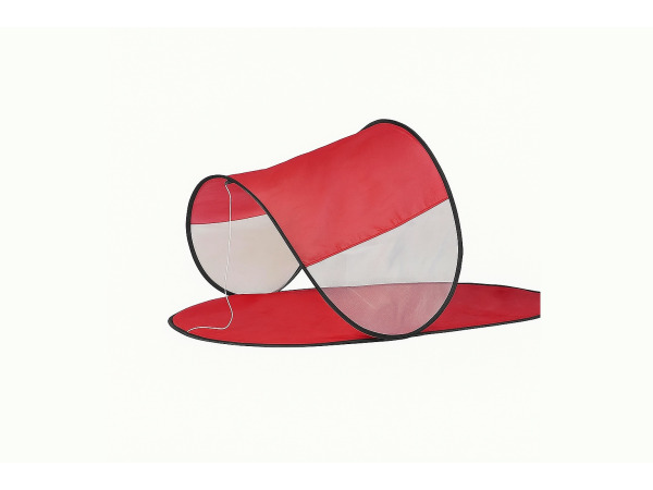 Strandtent opklapbaar - rood – foto 2 – kavel bij XL Auctions