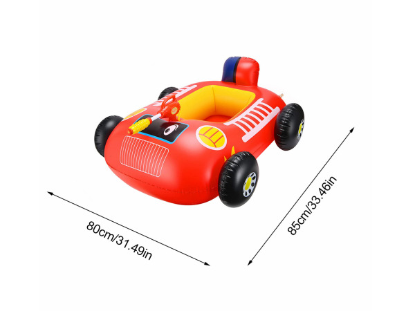Opblaasbare race auto voor in het zwembad – foto 3 – kavel bij XL Auctions