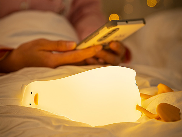 Kids nachtlamp oplaadbaar - sleepy duck – foto 3 – kavel bij XL Auctions