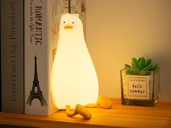 Kids nachtlamp oplaadbaar - sleepy duck – foto 4 – kavel bij XL Auctions