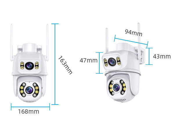 Dual lens camera - QXGA - 2x 3MP - wit – foto 8 – kavel bij XL Auctions