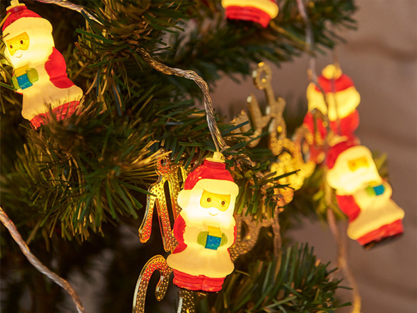 Kerstman verlichting - op batterij – foto 3 – kavel bij XL Auctions