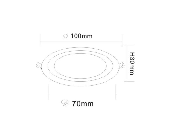 25x 25 x LED Paneel – Warm Wit / Koud Wit – 6W (3W + 3W) – foto 3 – kavel bij XL Auctions