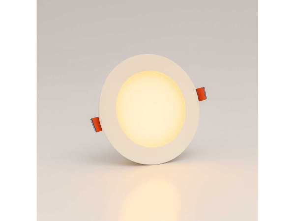 20x 20 x LED Paneel – Rond Inbouw – 8W – 3000K Warm Wit – IP20 – kavel bij XL Auctions
