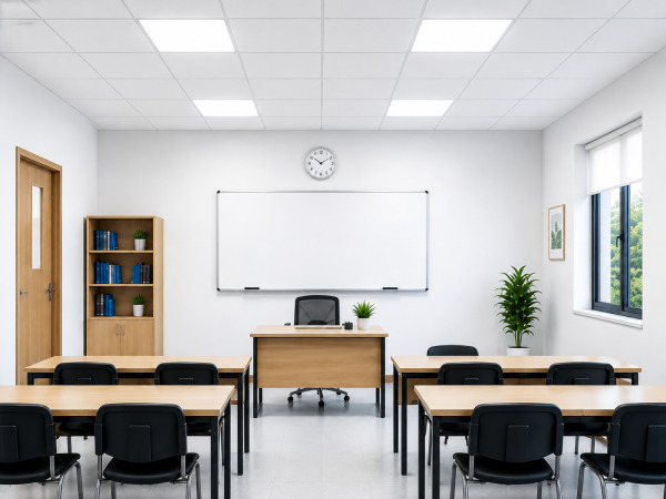 16x 16 x LED Paneel 45W – 6400K – 595x595mm – IP20 – GALAKSI – foto 3 – kavel bij XL Auctions