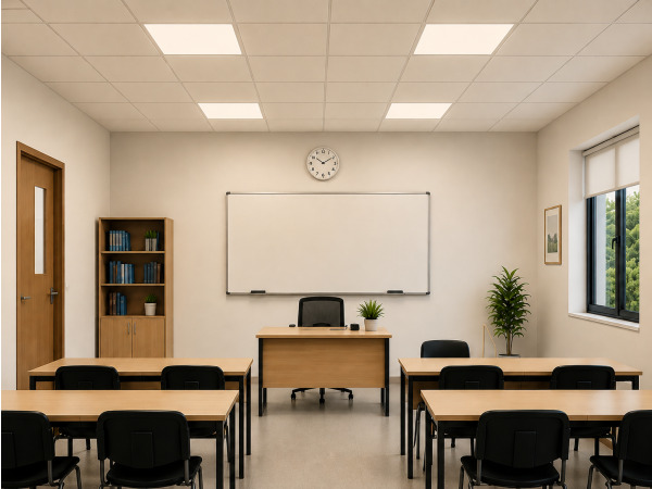 8x 8 x LED Paneel 45W – 4200K – 595x595mm – IP20 – GALAKSI – foto 3 – kavel bij XL Auctions